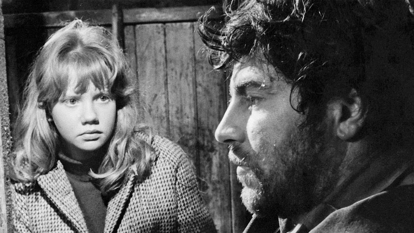 Photograph of Whistle Down the Wind (1961) (1) featuring Alan Bates, Hayley Mills