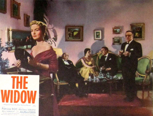 Lobby card from The Widow (1959) (8)