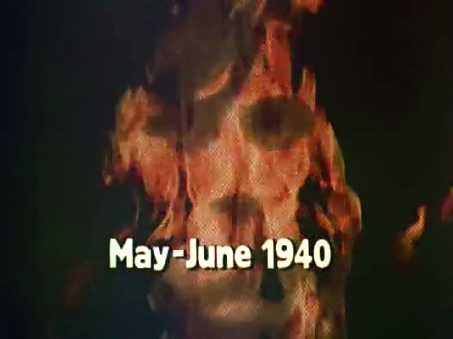 Main title from the 1973 ‘France Falls’ episode of The World at War (1973-74) (2). May-June 1940