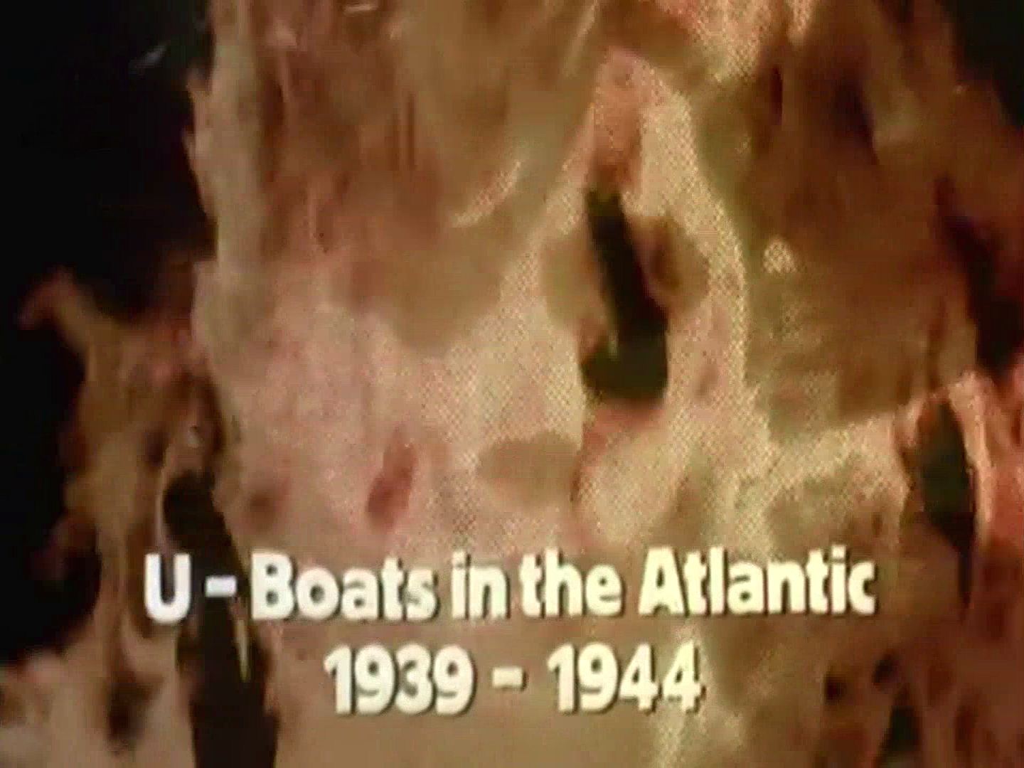 Main title from the 1974 ‘Wolf Pack’ episode of The World at War (1973-74) (2). U-Boats in the Atlantic 1939-1944